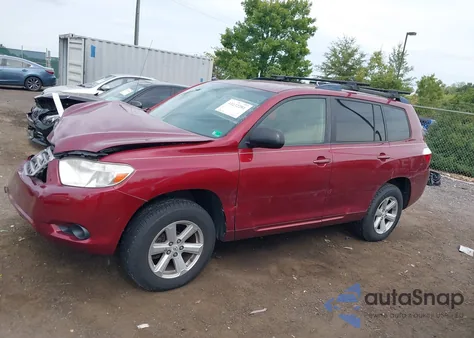 2008 Toyota Highlander z USA, uszkodzony, nr VIN JTEES41A182018596